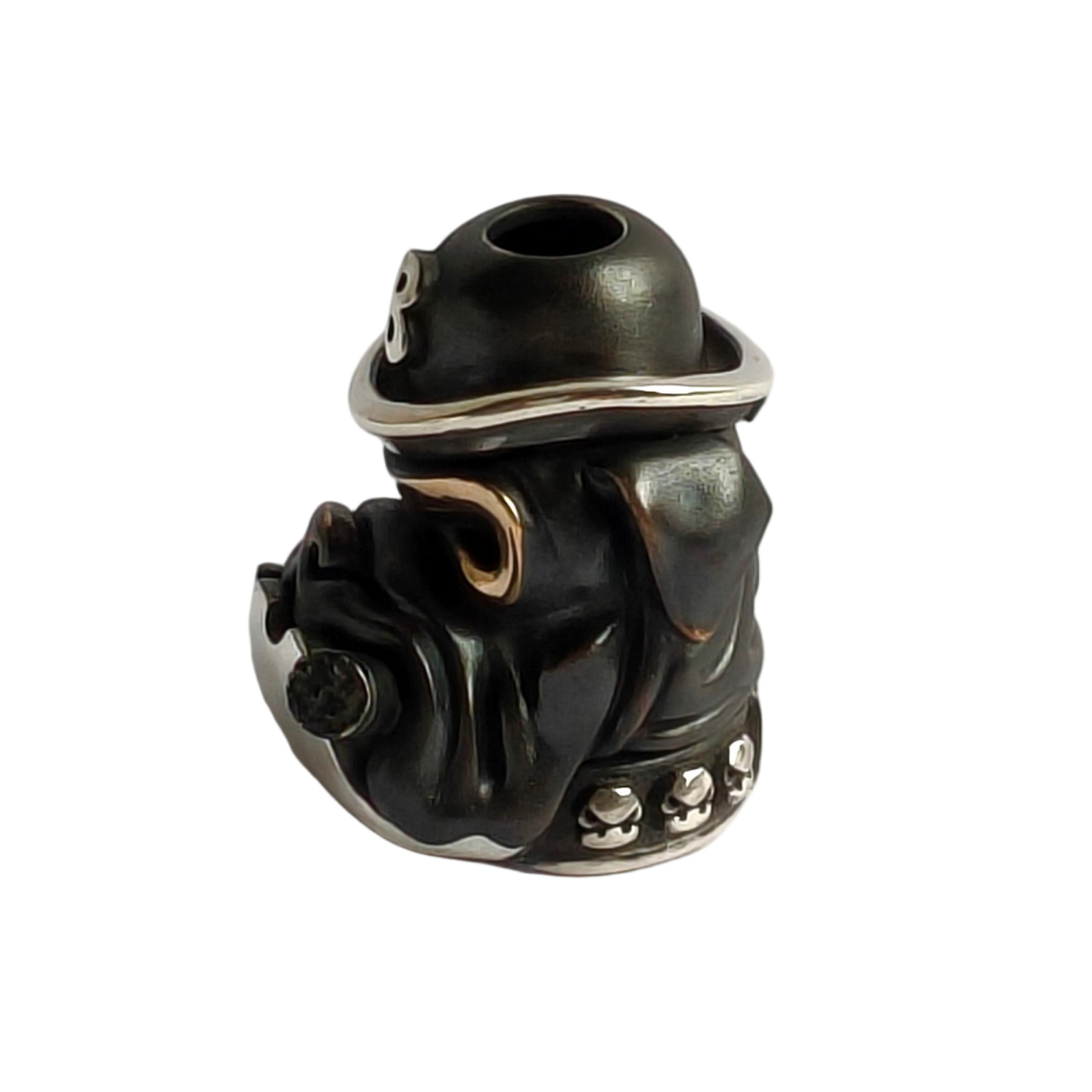 Peshkov Brother Bulldog Lanyard Bead Knife Bead Edc Pendant Bead Limited