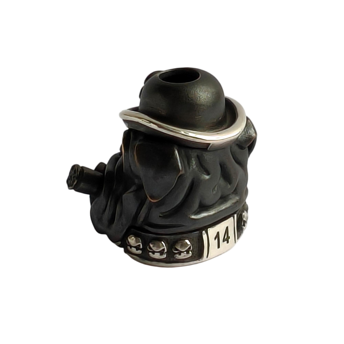 Peshkov Brother Bulldog Lanyard Bead Knife Bead Edc Pendant Bead Limited