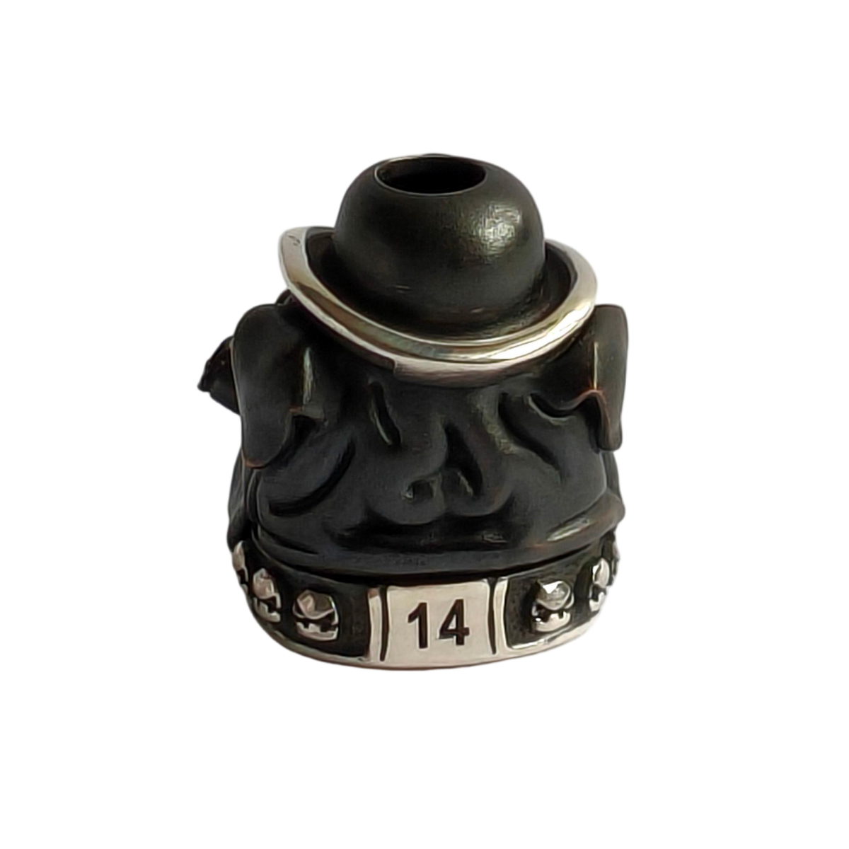 Peshkov Brother Bulldog Lanyard Bead Knife Bead Edc Pendant Bead Limited