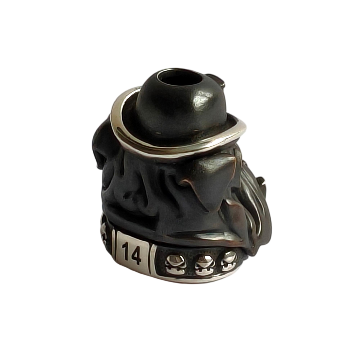 Peshkov Brother Bulldog Lanyard Bead Knife Bead Edc Pendant Bead Limited