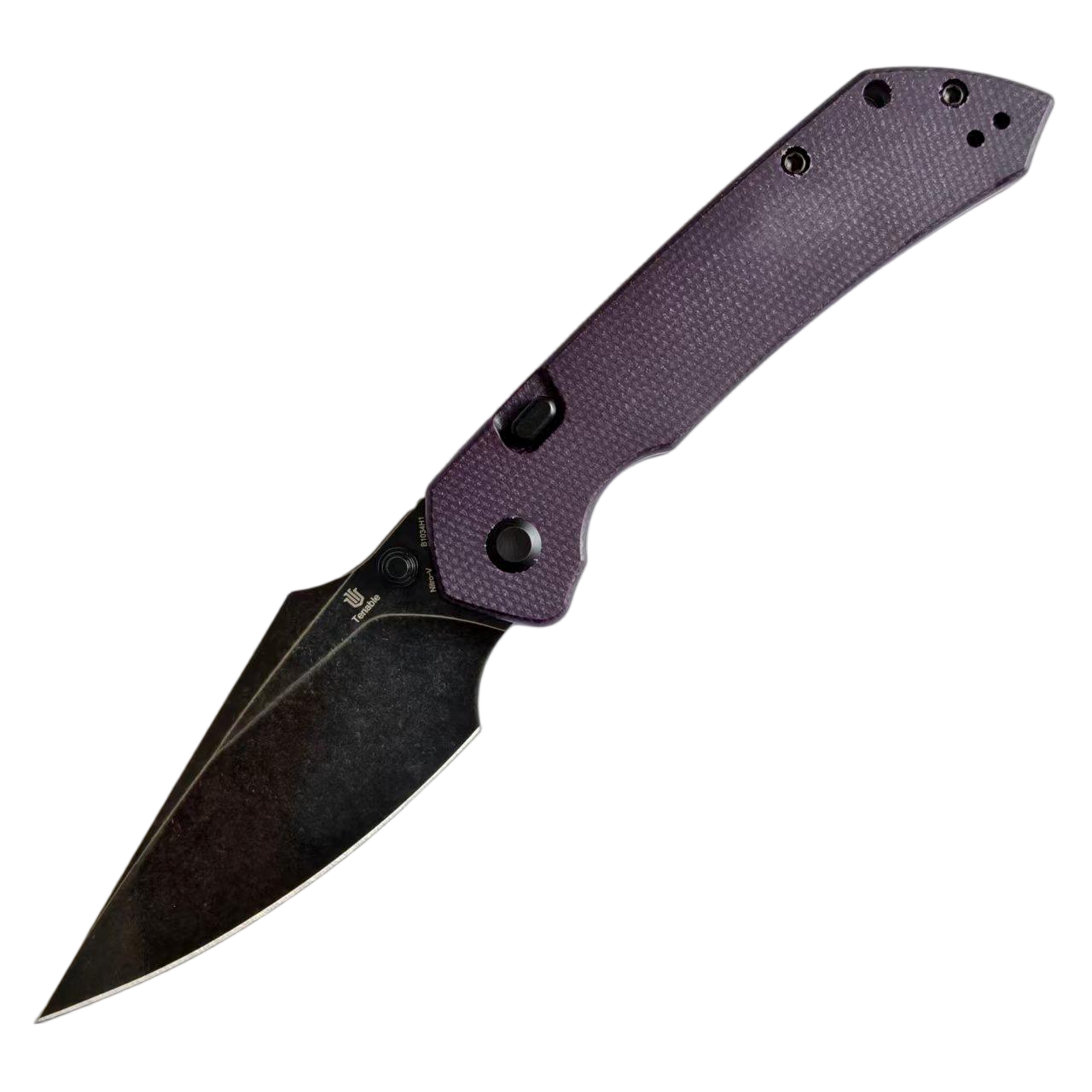 Tenable knives Fenrir B1034H1 Nitro-V Blade G10 Handle Top Liner Lock Folding Knife