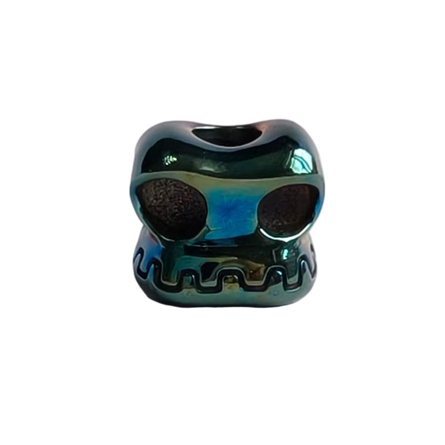 Apeshkov Beads MOSOL Cobalt Custom Knife lanyard bead Handmake