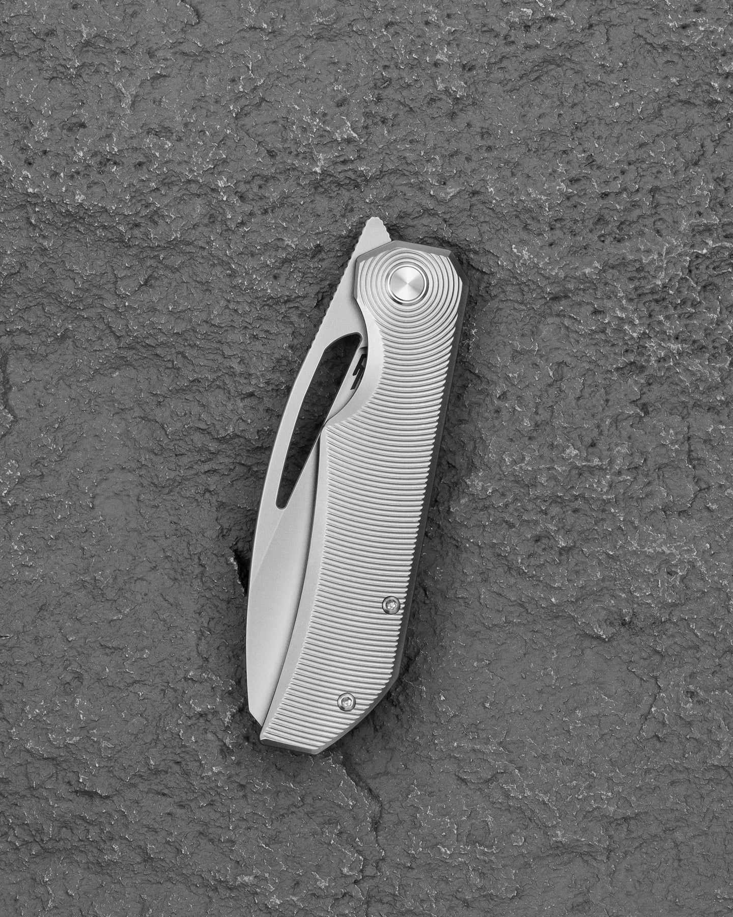 Bestech Taipan BT2503A MagnaCut Blade Titanium Handle Frame Lock Folding Knife