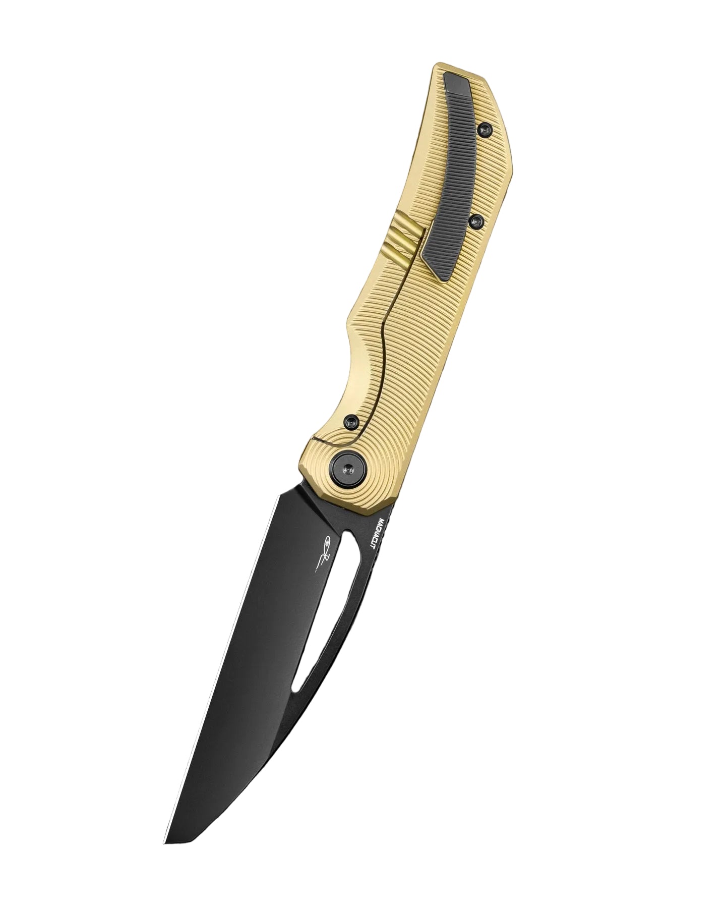Bestech Taipan BT2503B MagnaCut Blade Titanium Handle Frame Lock Folding Knife