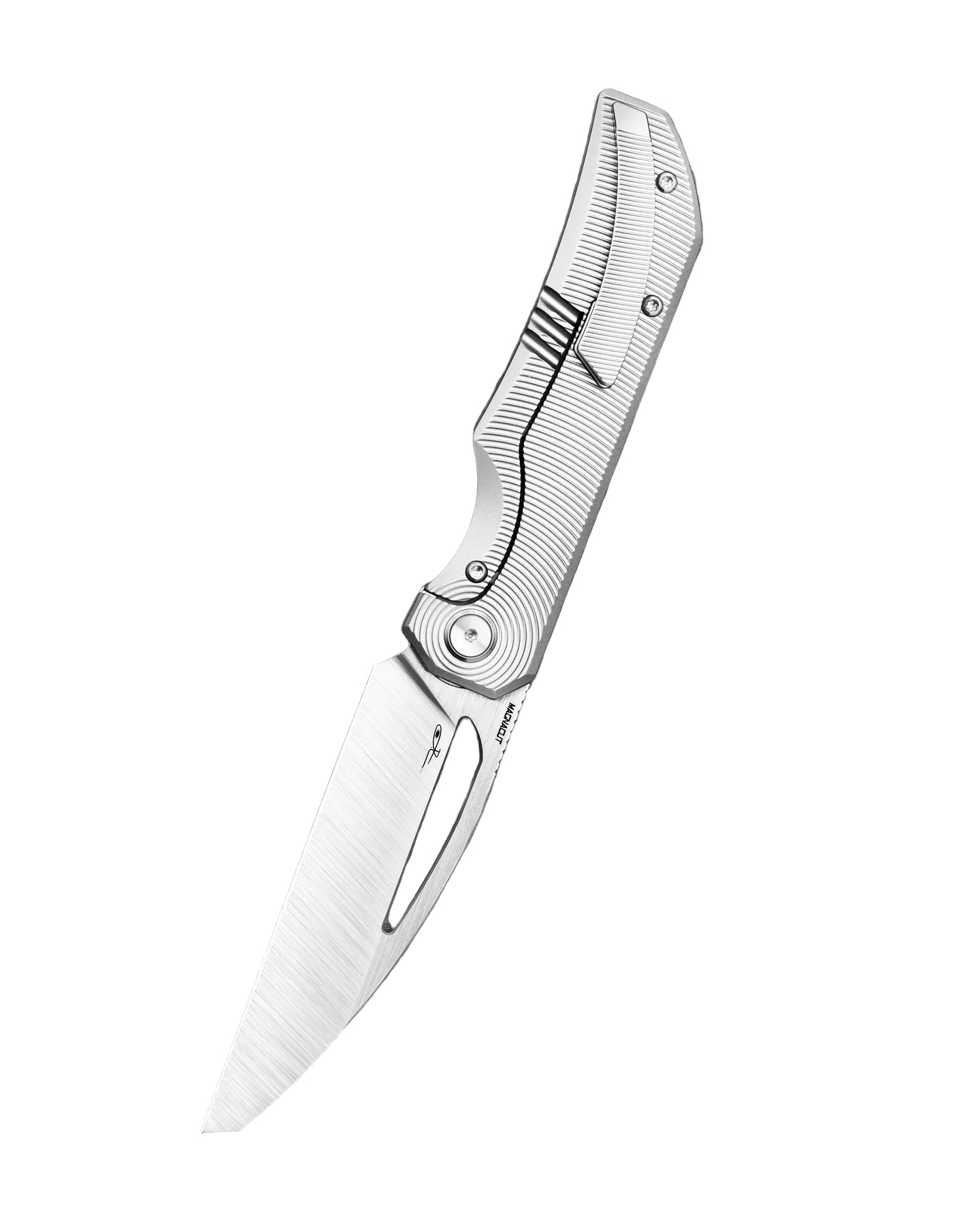 Bestech Taipan BT2503C MagnaCut Blade Titanium Handle Frame Lock Folding Knife