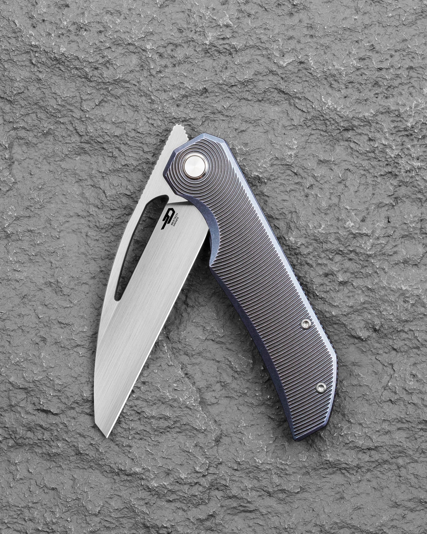 Bestech Taipan BT2503D MagnaCut Blade Titanium Handle Frame Lock Folding Knife