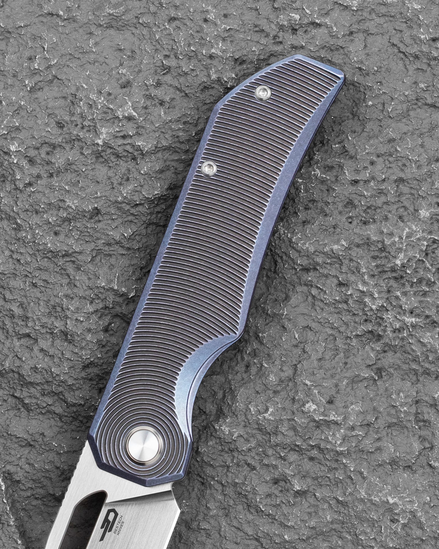 Bestech Taipan BT2503D MagnaCut Blade Titanium Handle Frame Lock Folding Knife