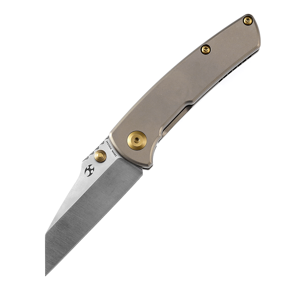 Kansept Little Main Street K2015A2 CPM-S35VN Blade Titanium Handle Folding Knife