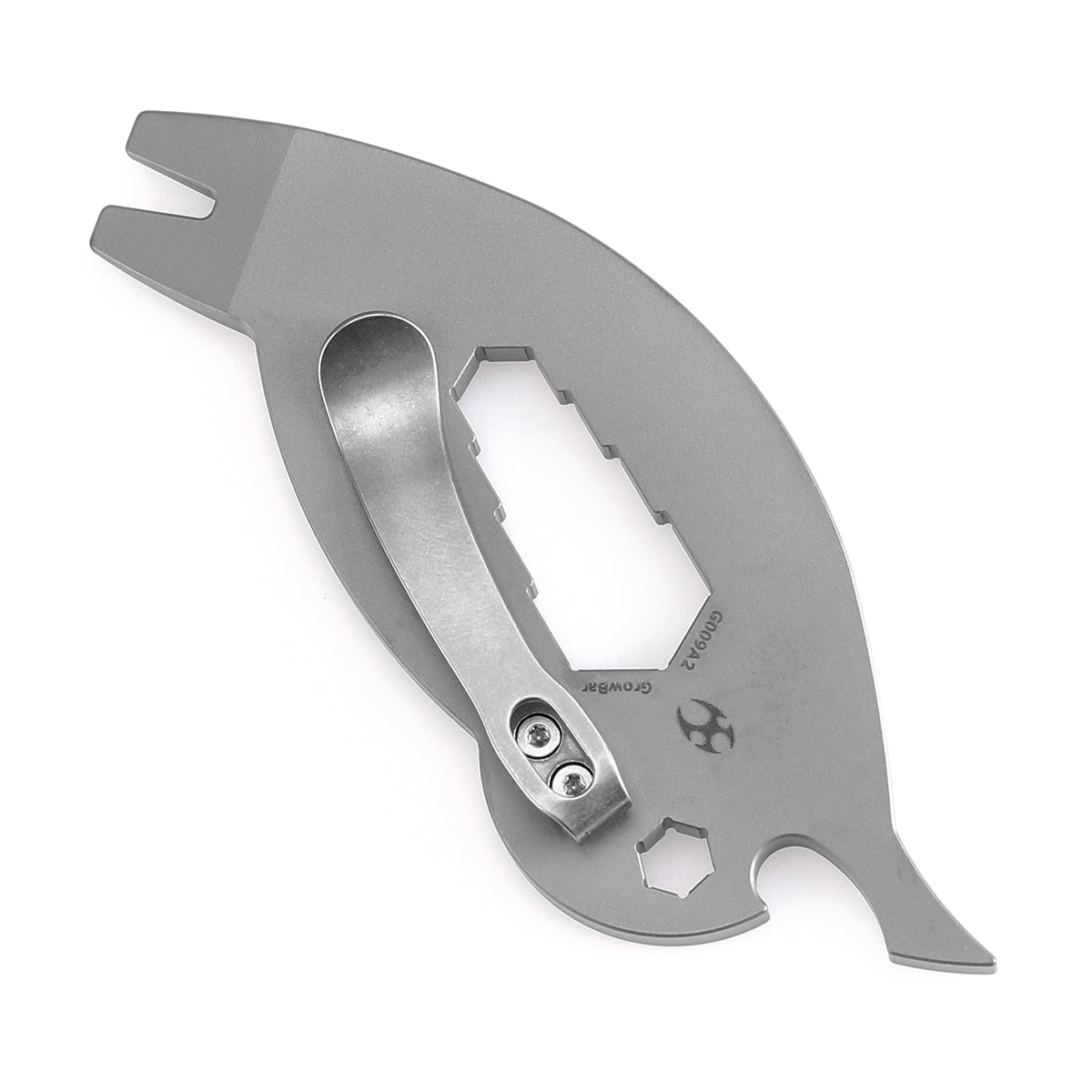 Kansept EDC CrowBar G009A2 Plain Titanium Multifunctional EDC Tool