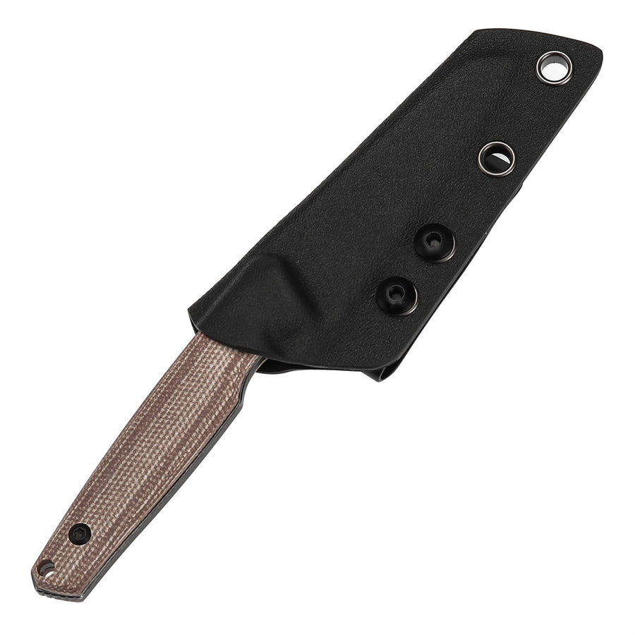 Tenable Parr G011B4 14C28N Blade Brown Micarta Handle Outdoor Fixed Blade Knife