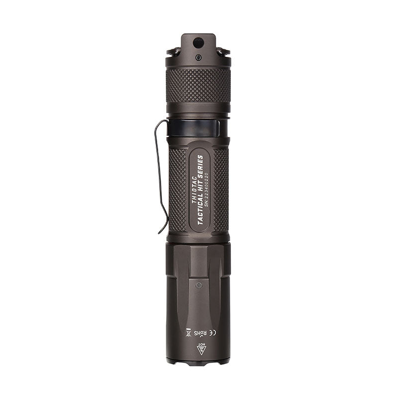 Jetbeam TH10TAC Tactical 2000 Lumens Flashlight Paddle Tail Switch Rechargeable