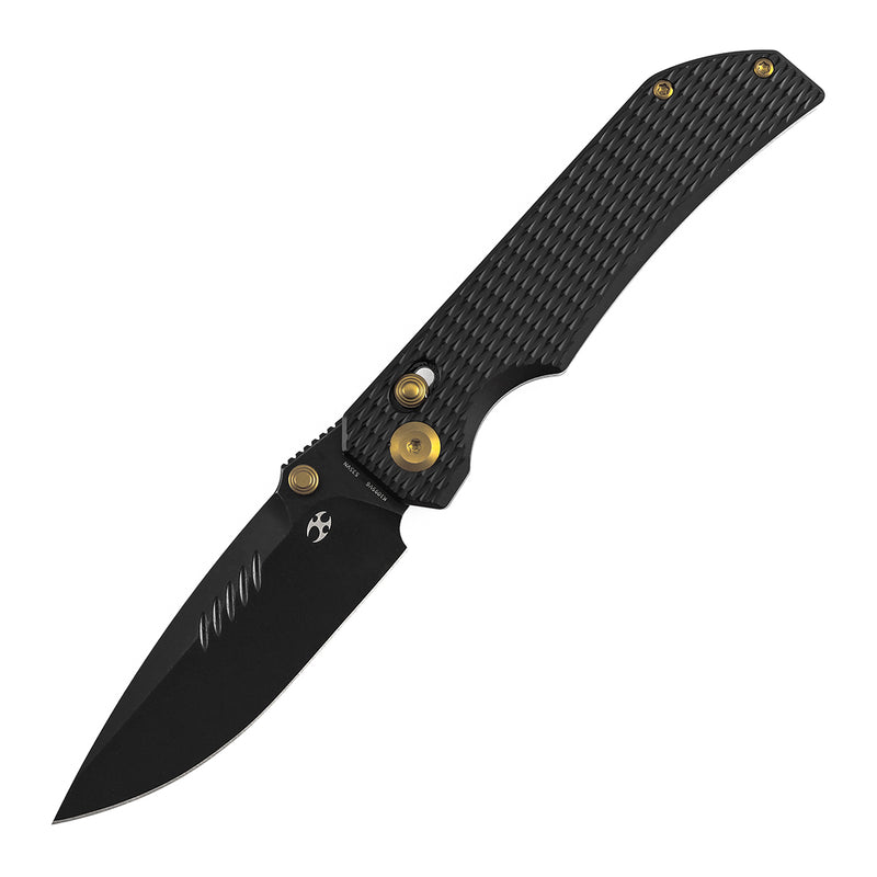 Kansept Eaglestrike K1095V6 CPM-S35VN Blade Titanium Handle Crossbar Lock Folding Knife