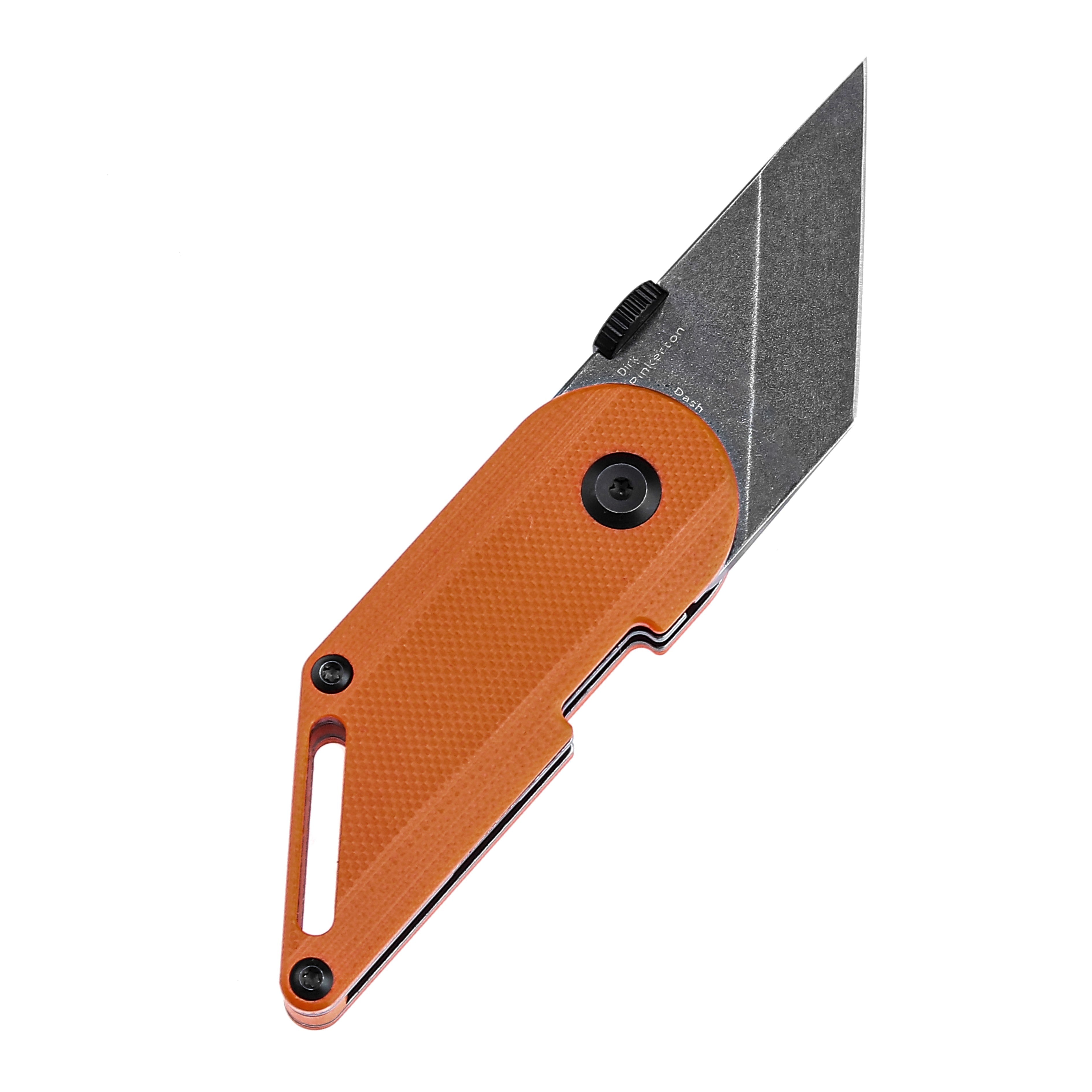 Kansept Dash T3045A3 154CM Blade Orange G10 Handle Liner Lock Folding Knife