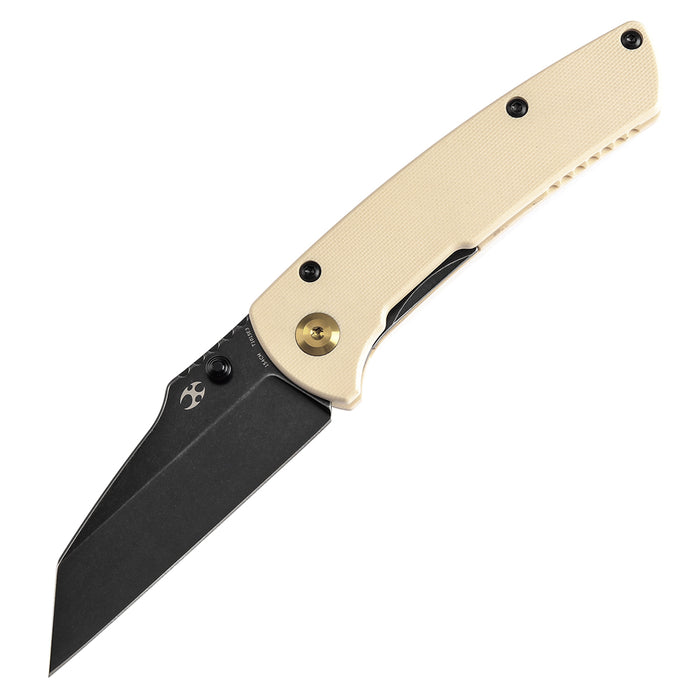 KANSEPT Main Street T1015E3 154CM Blade Jade G10 Handle Liner Lock