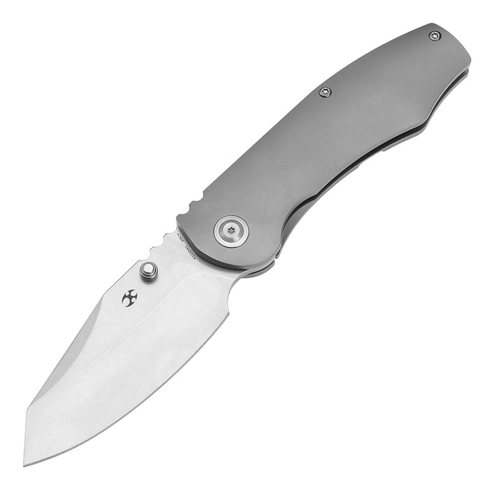 KANSEPT Caveman K1110A1 CPM 20CV Blade Titanium Handle Frame Lock