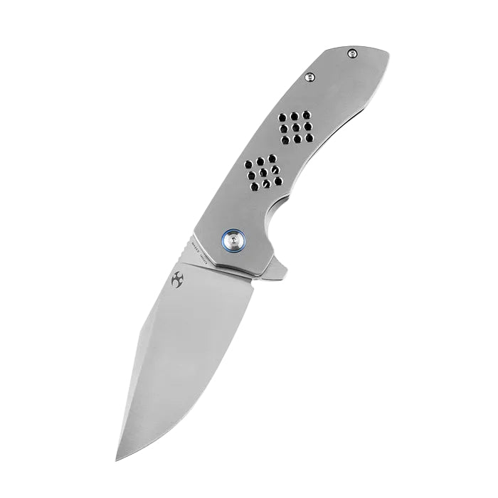 Kansept Entity K1036B1 CPM-S35VN Blade Titanium Handle Frame Lock Folding Knife