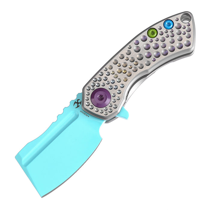 KANSEPT Mini Korvid K3030A10 CPM S35VN Blade Titanium Handle Frame Lock