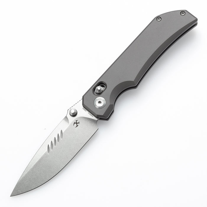 KANSEPT Eaglestrike K1095V3 CPM S35VN Blade Titanium Handle Crossbar Lock