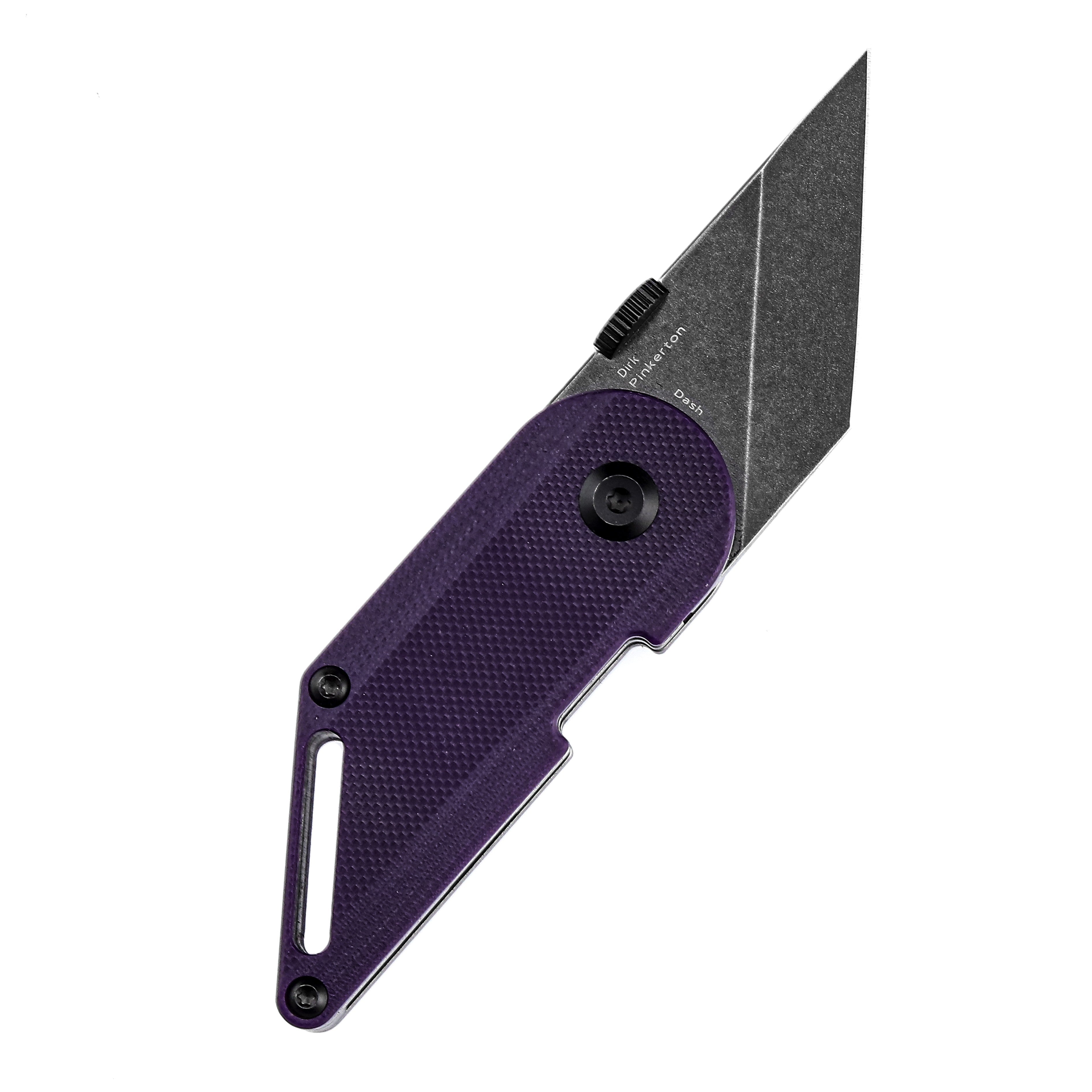 Kansept Dash T3045A4 154CM Blade Purple G10 Liner Lock Folding Knife