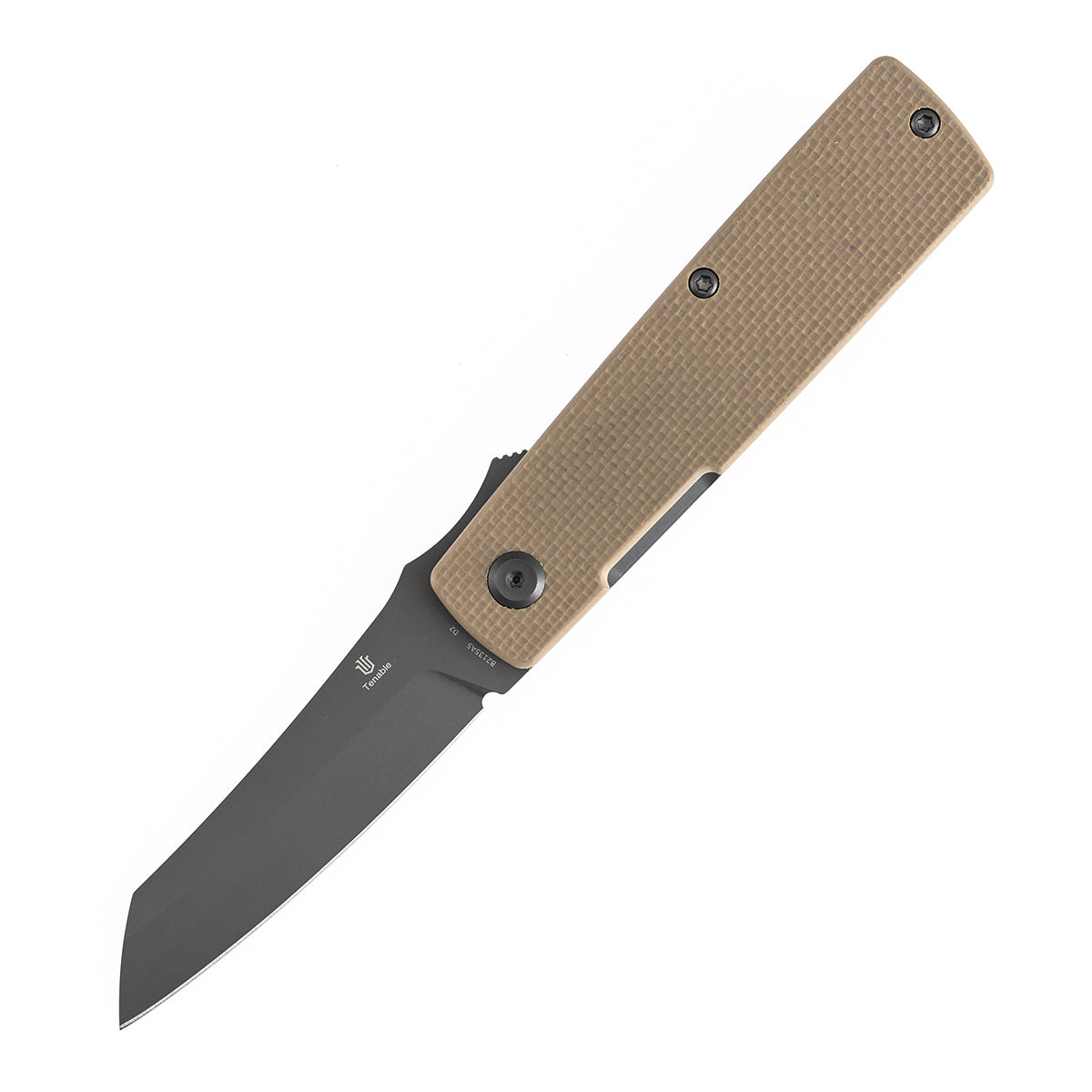 Tenable Higonokami B2135A5 Gray Coating D2 Blade Light Sand G10 Handle Liner Lock Folding Knife