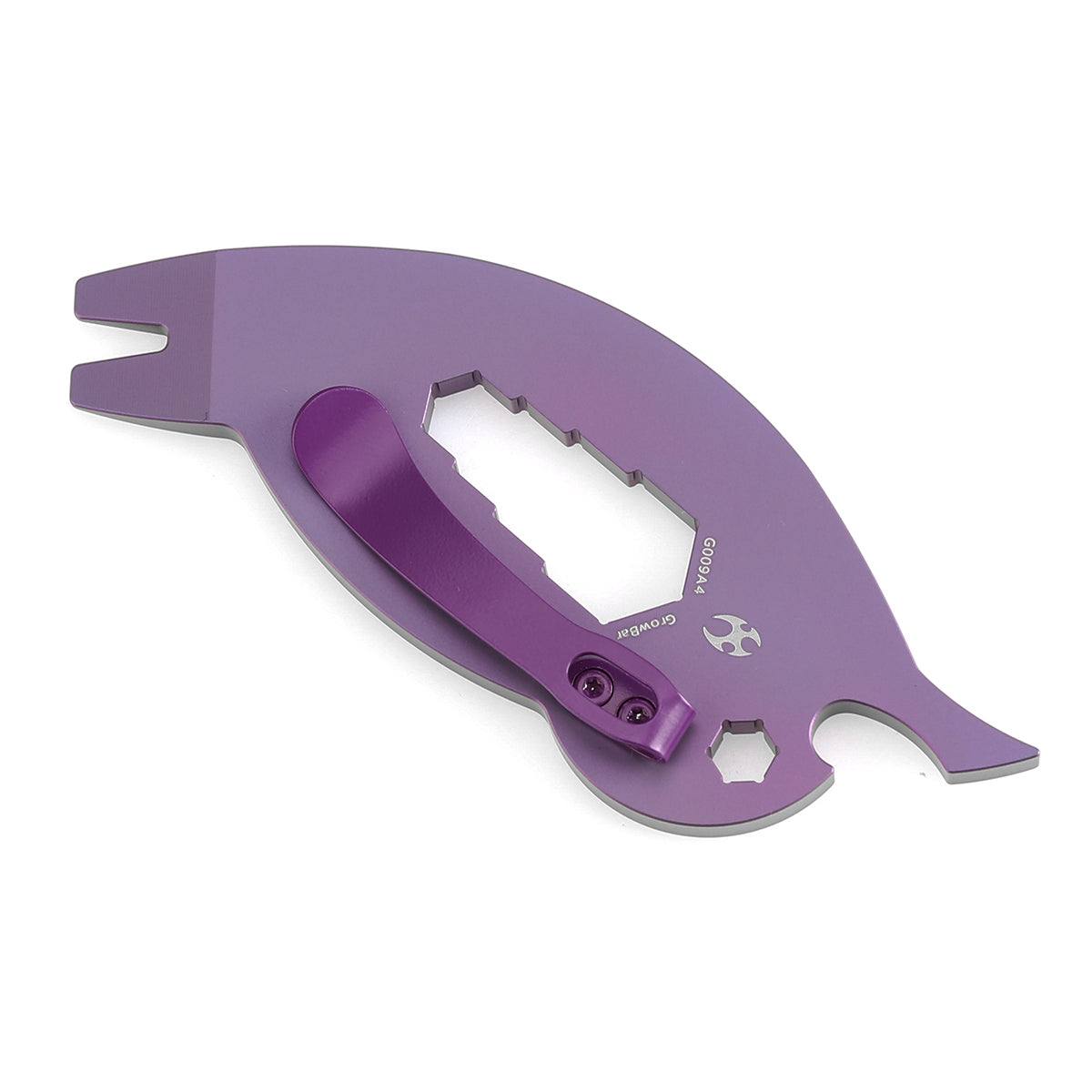 Kansept EDC CrowBar G009A4 Purple Anodized Titanium Multifunctional EDC Tool