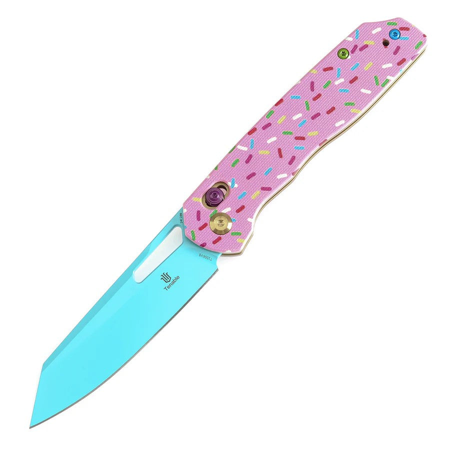 Tenable Shard T1006V8 14C28N Blade Donut Print Handle Cross Bar Lock