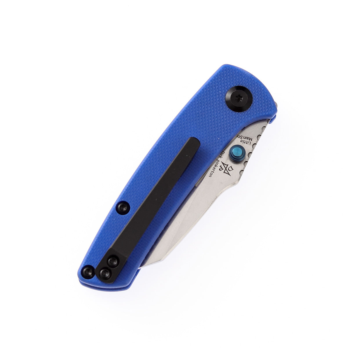 Kansept Little Main Street T2015A4 154CM Blade Blue G10 Handle Flipper Knife