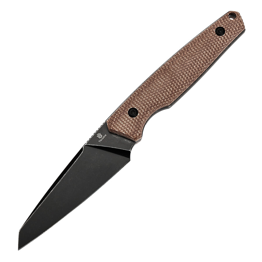 Tenable Parr G011B4 14C28N Blade Brown Micarta Handle Outdoor Fixed Blade Knife