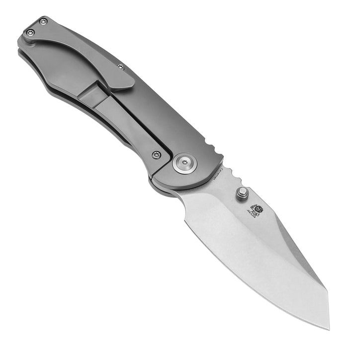 KANSEPT Caveman K1110A1 CPM 20CV Blade Titanium Handle Frame Lock