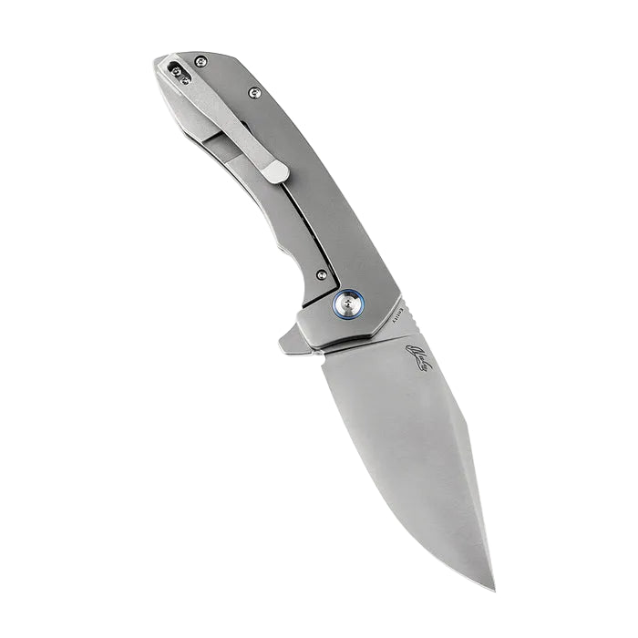 Kansept Entity K1036B1 CPM-S35VN Blade Titanium Handle Frame Lock Folding Knife