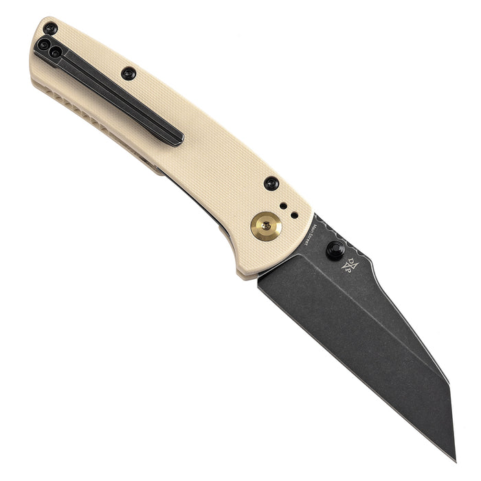 KANSEPT Main Street T1015E3 154CM Blade Jade G10 Handle Liner Lock