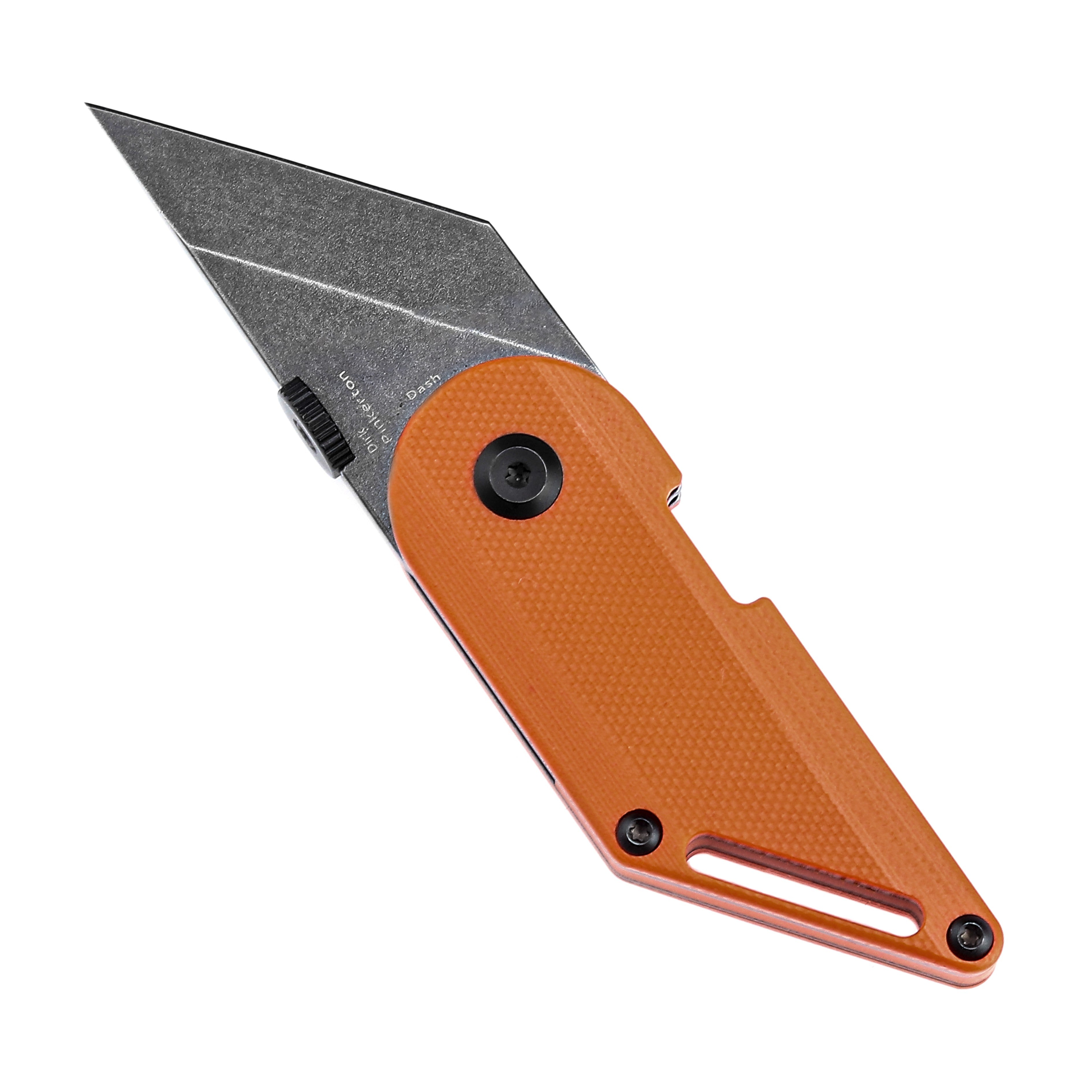 Kansept Dash T3045A3 154CM Blade Orange G10 Handle Liner Lock Folding Knife