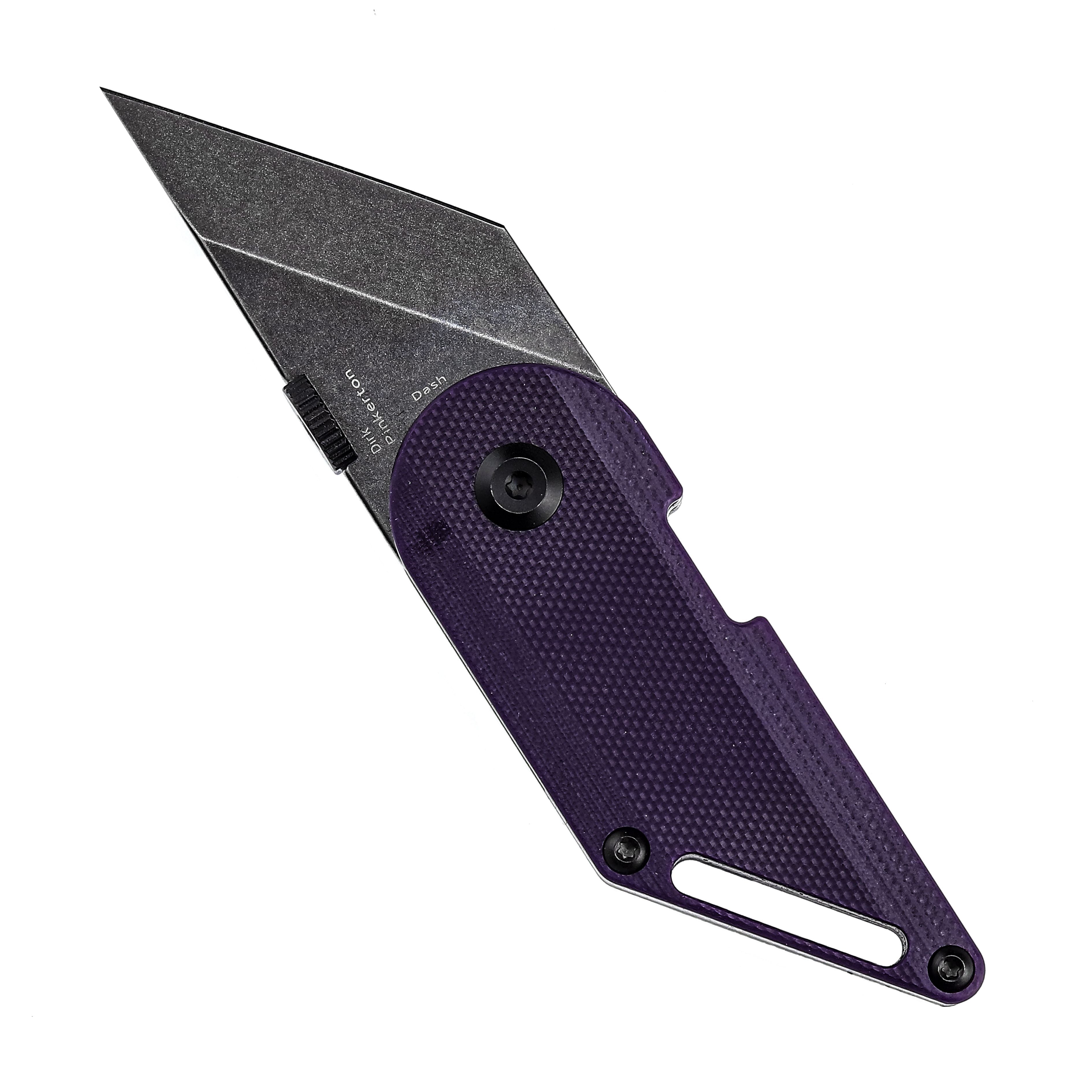 Kansept Dash T3045A4 154CM Blade Purple G10 Liner Lock Folding Knife