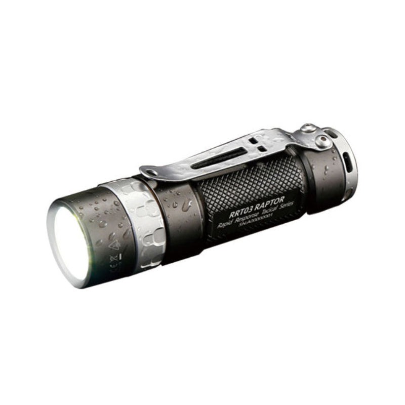 Jetbeam RRT03 Tactical Flashlight 1400 Lumens Magnetic Rotary EDC LED Torch