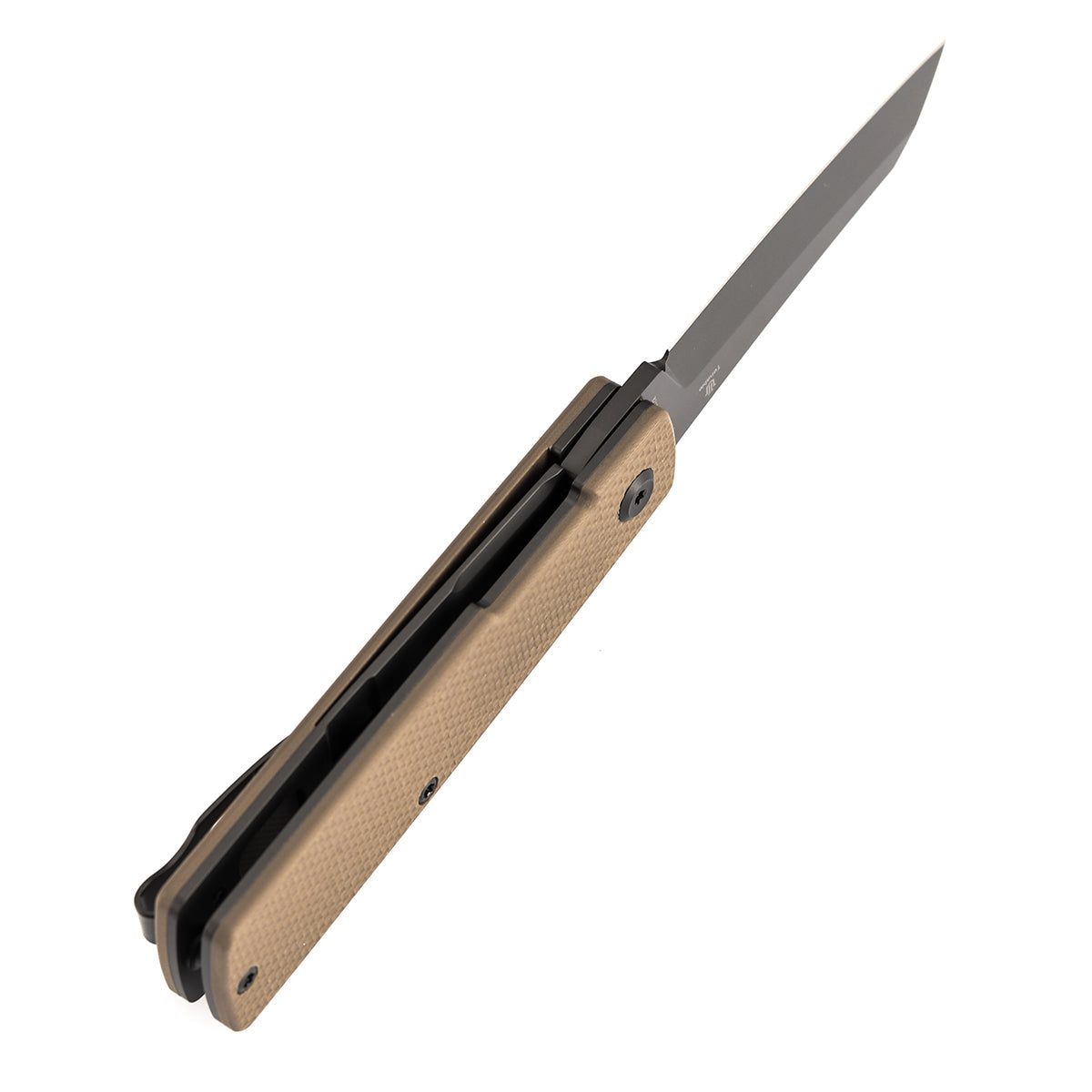 Tenable Higonokami B2135A5 Gray Coating D2 Blade Light Sand G10 Handle Liner Lock Folding Knife