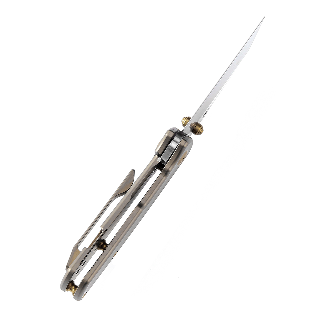 Kansept Little Main Street K2015A2 CPM-S35VN Blade Titanium Handle Folding Knife