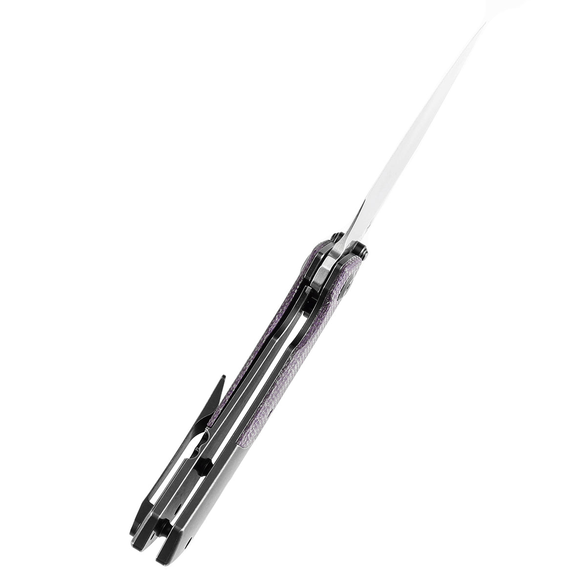 Kansept Fenrir K1034Z1 Flipper Knife CPM-S35VN Blade Titanium + Micarta Handle Edc Knife Liner lock