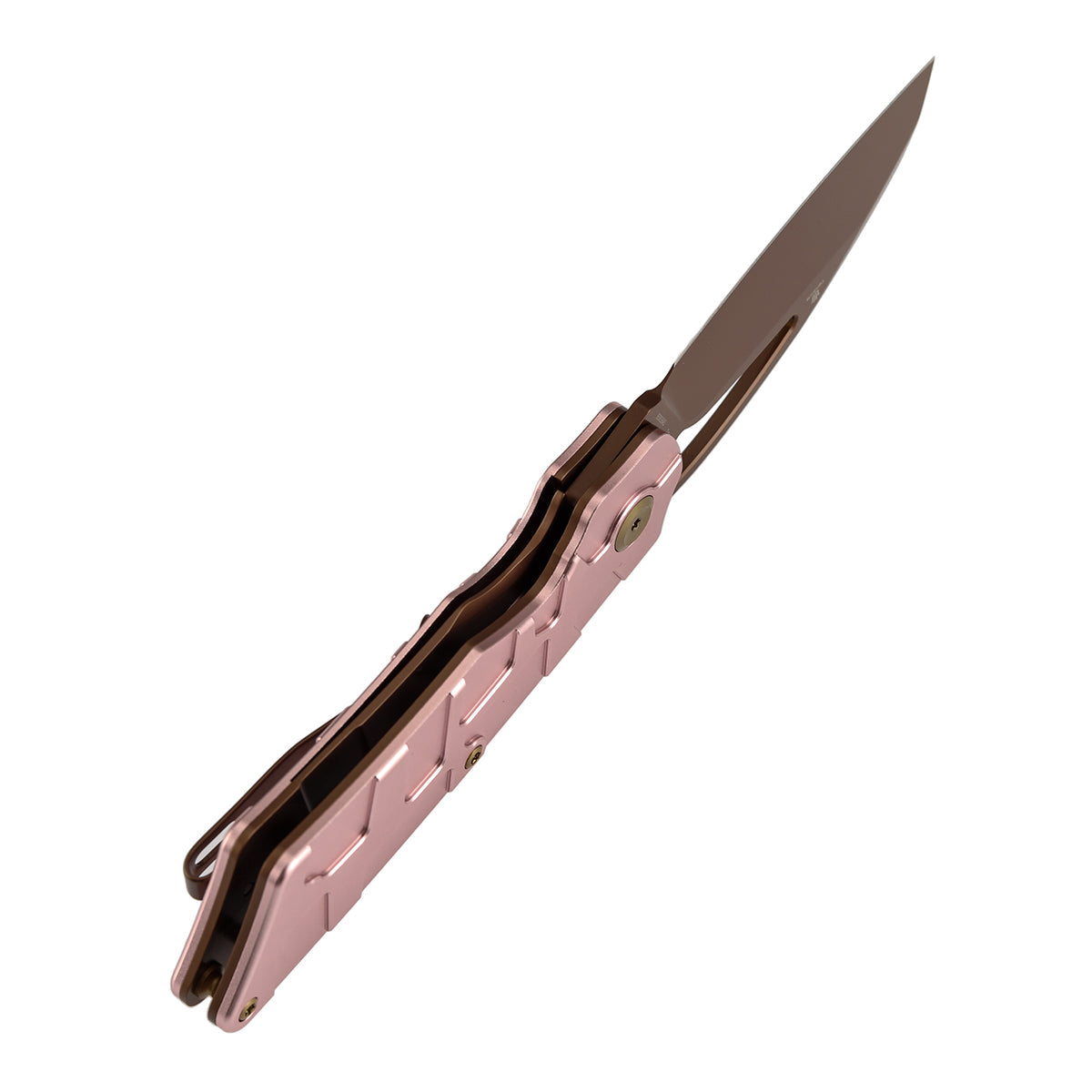 Tenable Goblin L B3016A1 Rose Gold 14C28N Blade Rose Gold Aluminum Handle Liner Lock Folding Knife