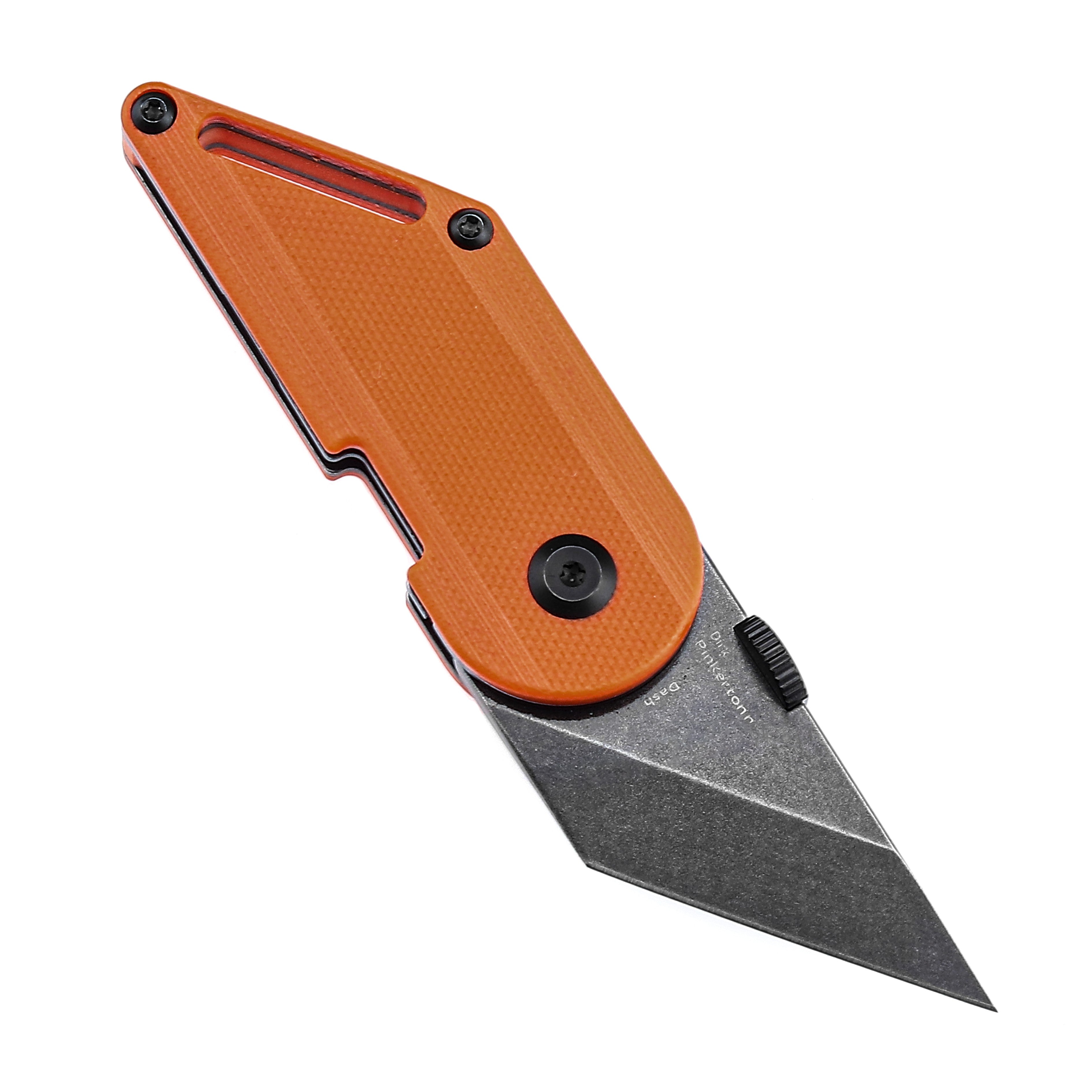 Kansept Dash T3045A3 154CM Blade Orange G10 Handle Liner Lock Folding Knife