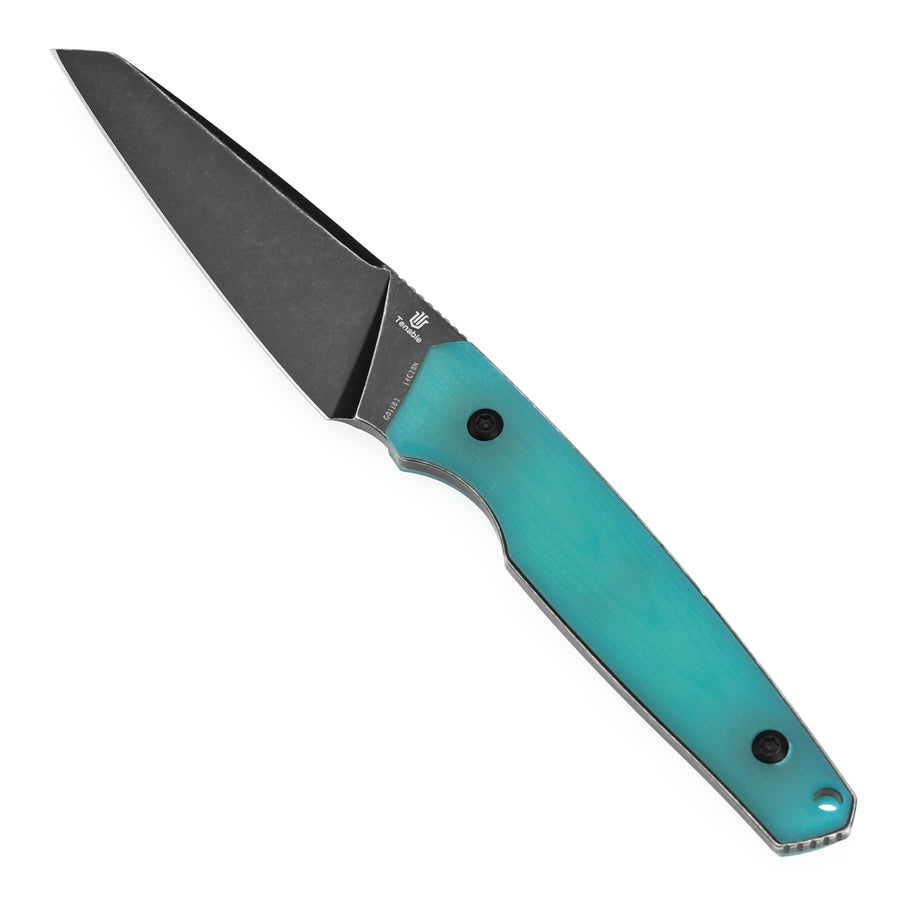 Tenable Parr G011B3 14C28N Blade Tiffany Blue G10 Handle Outdoor Fixed Blade Knife