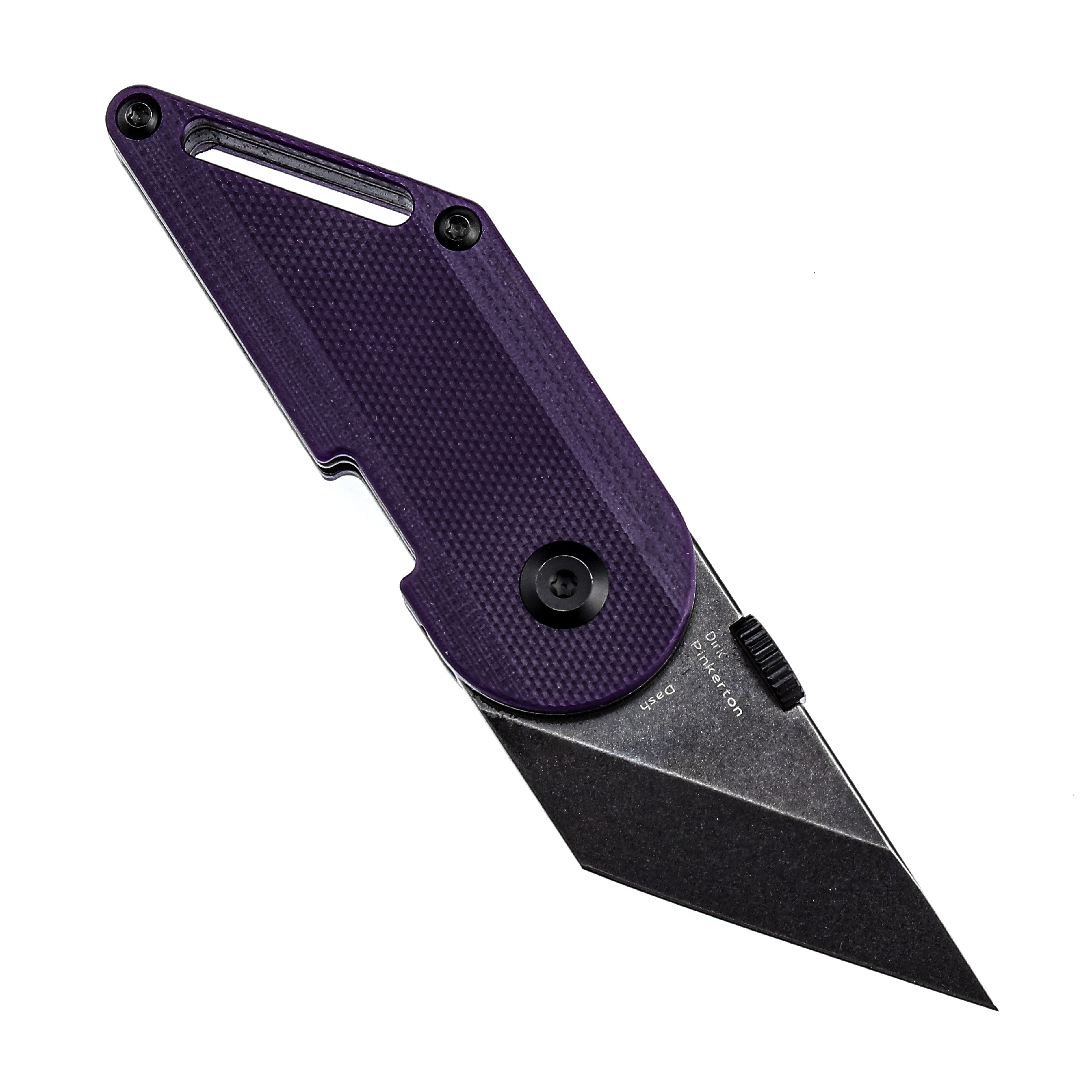 Kansept Dash T3045A4 154CM Blade Purple G10 Liner Lock Folding Knife
