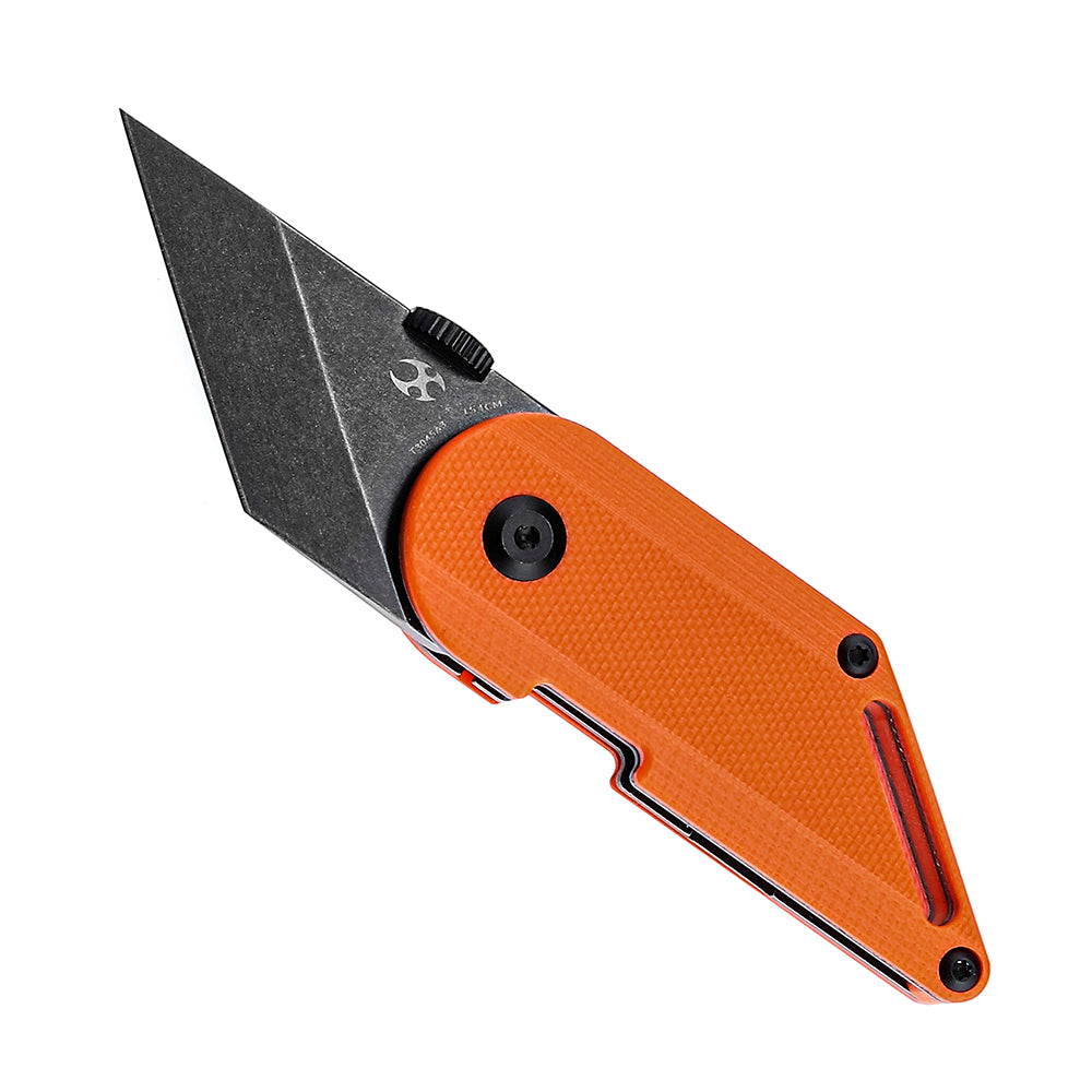 Kansept Dash T3045A3 154CM Blade Orange G10 Handle Liner Lock Folding Knife