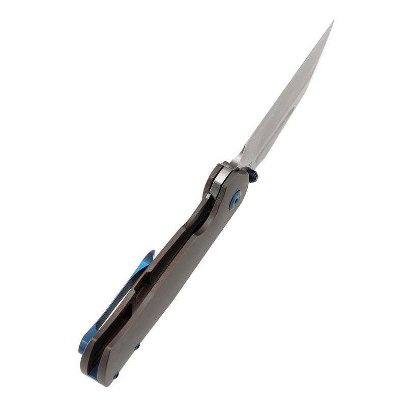 Kansept Dreadnaught K1082A3 CPM-S35VN Blade Titanium Handle Frame Lock Knife