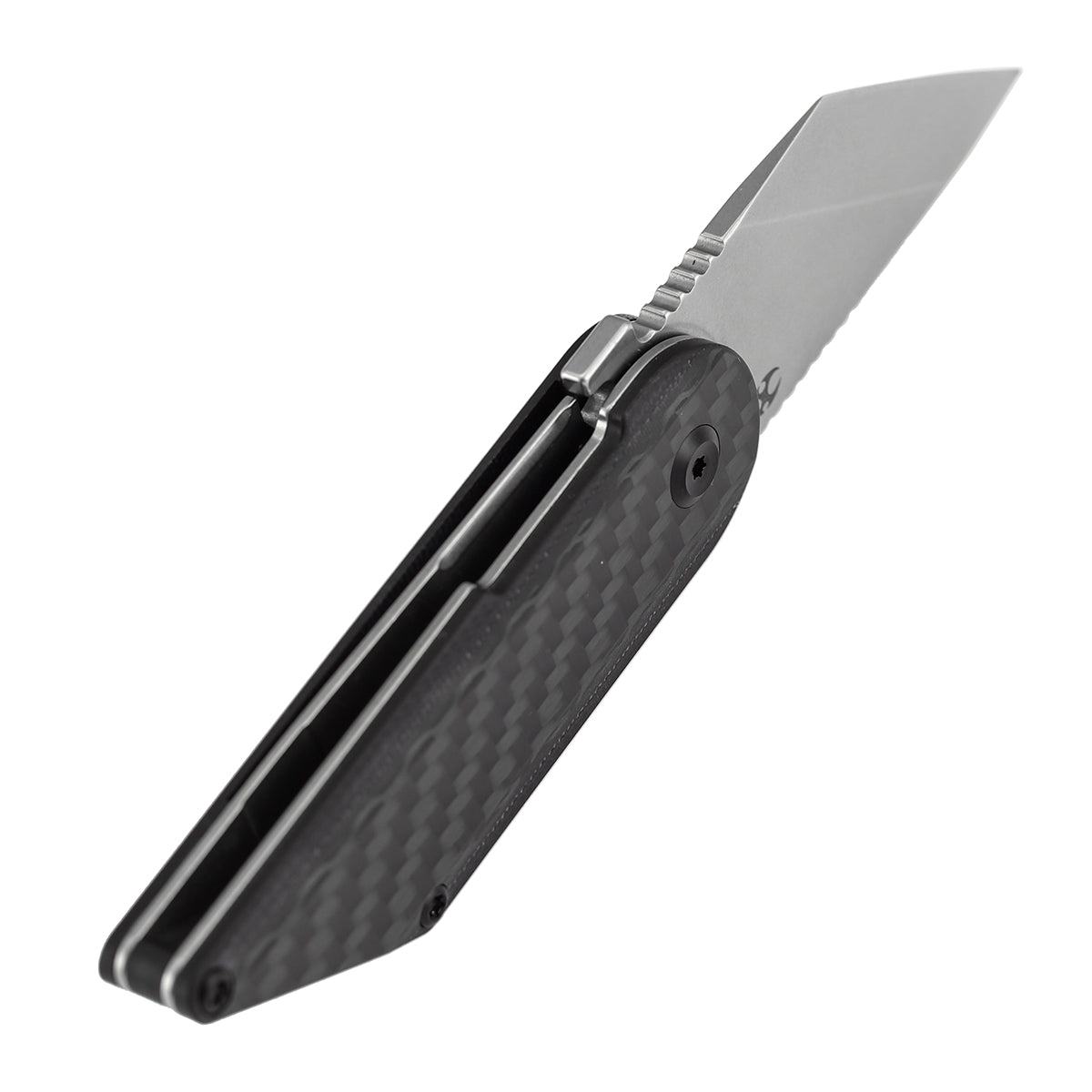 Kansept Dash T2045A1 154CM Blade Twill Carbon Fiber & G10 Handle Liner Lock Folding Knife