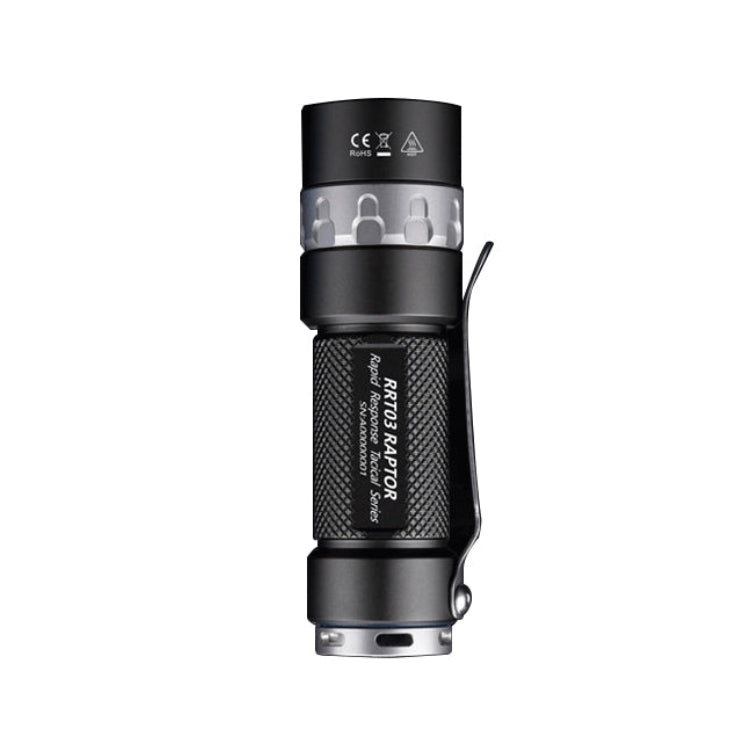 Jetbeam RRT03 Tactical Flashlight 1400 Lumens Magnetic Rotary EDC LED Torch