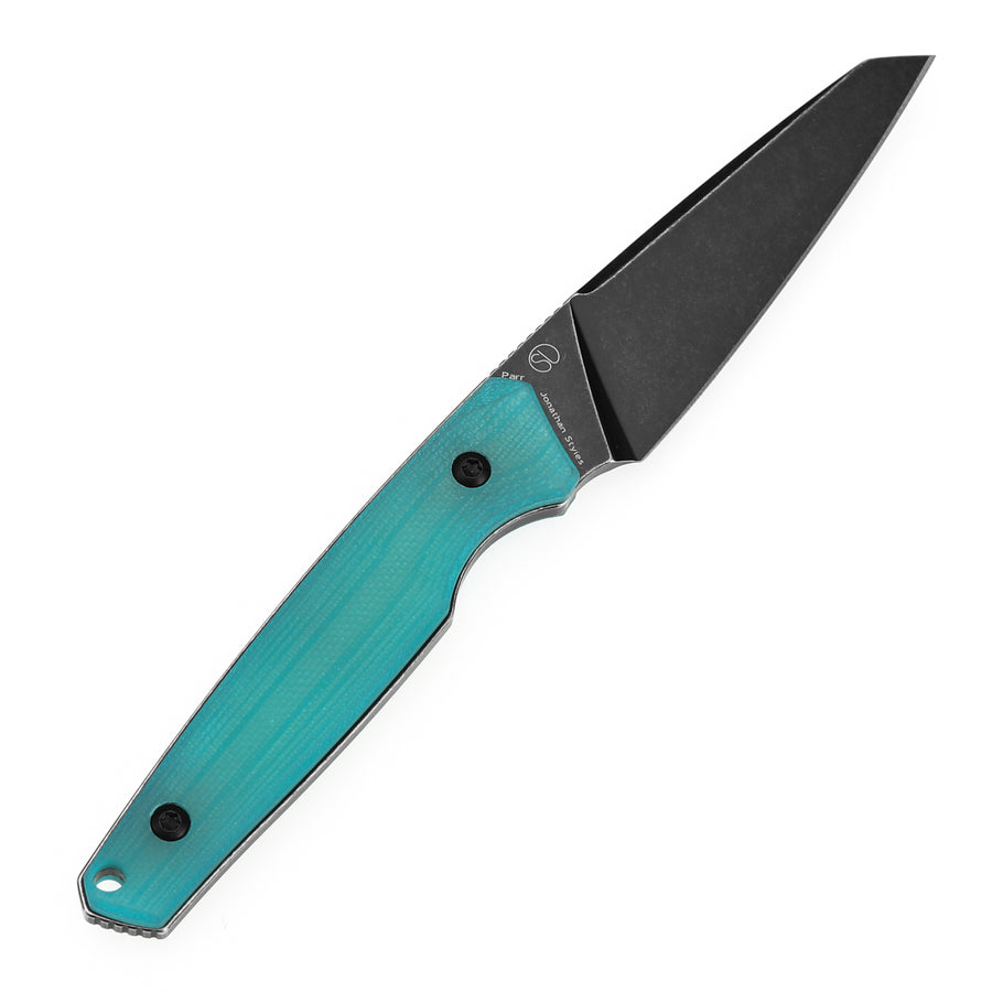 Tenable Parr G011B3 14C28N Blade Tiffany Blue G10 Handle Outdoor Fixed Blade Knife