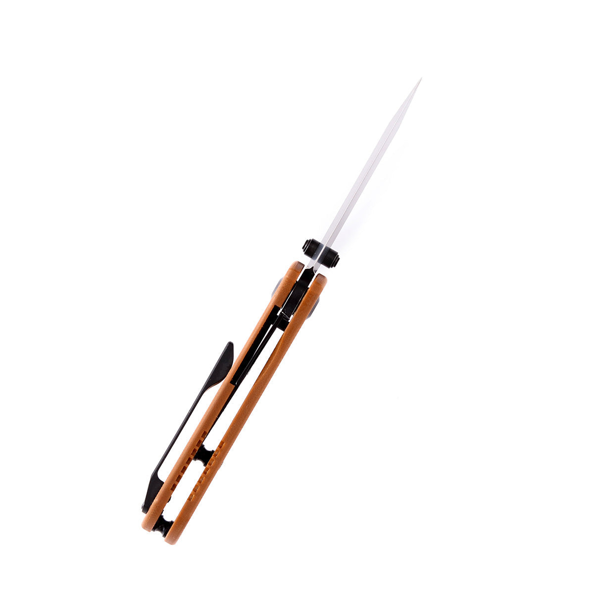 Kansept Little Main Street T2015A8 154CM Blade Brown G10 Handle Liner Lock Folding Knife