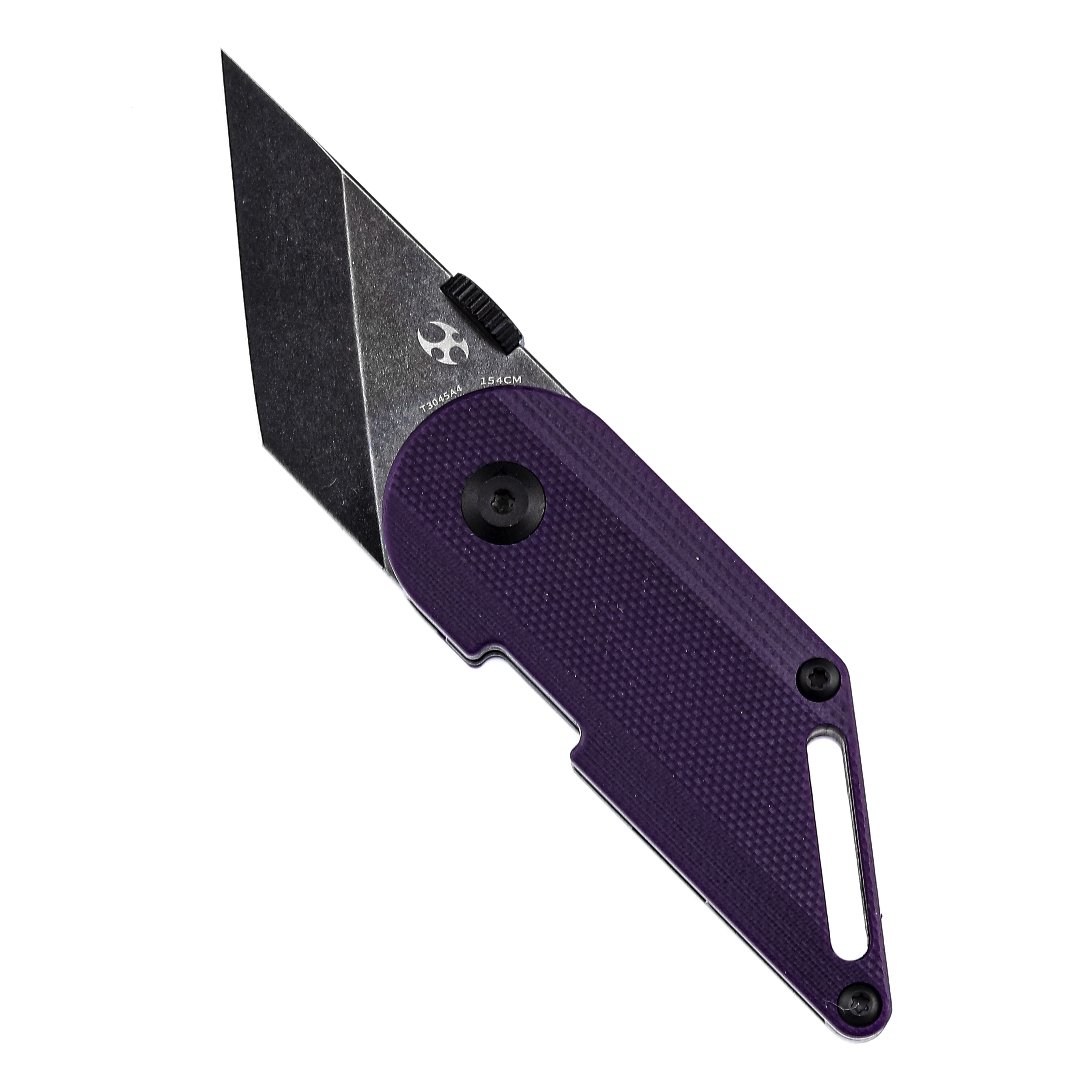 Kansept Dash T3045A4 154CM Blade Purple G10 Liner Lock Folding Knife