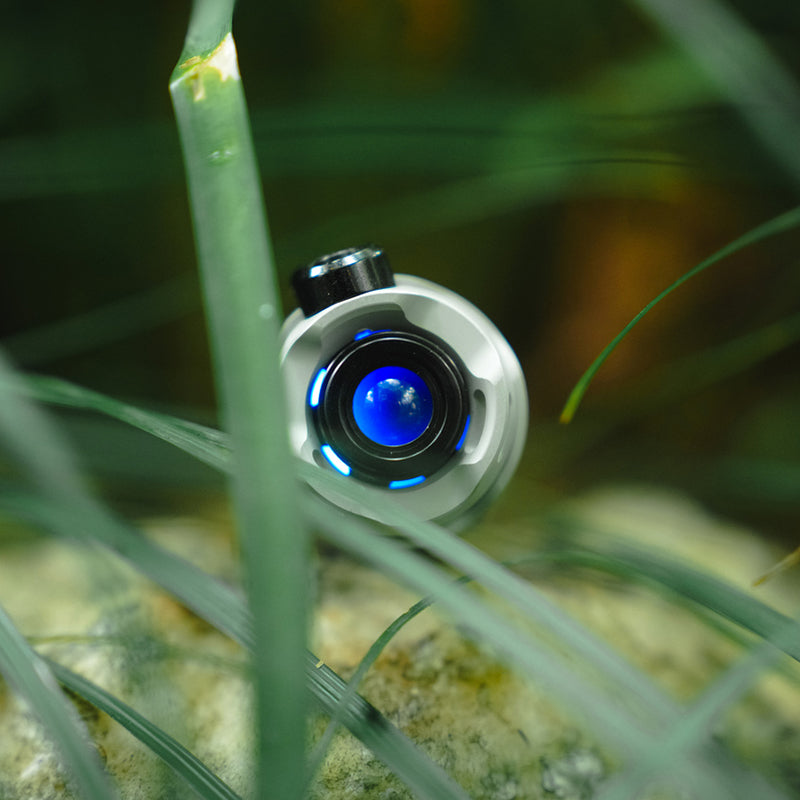 Mankerlight Timeback III EDC Flashlight Spinner Flashlight Use 18350 Battery Aluminum