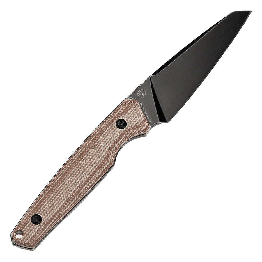 Tenable Parr G011B4 14C28N Blade Brown Micarta Handle Outdoor Fixed Blade Knife